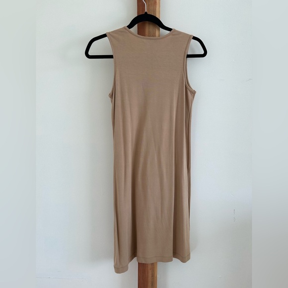BCBG Sleeveless Beige Midi Dress - Picture 3 of 3